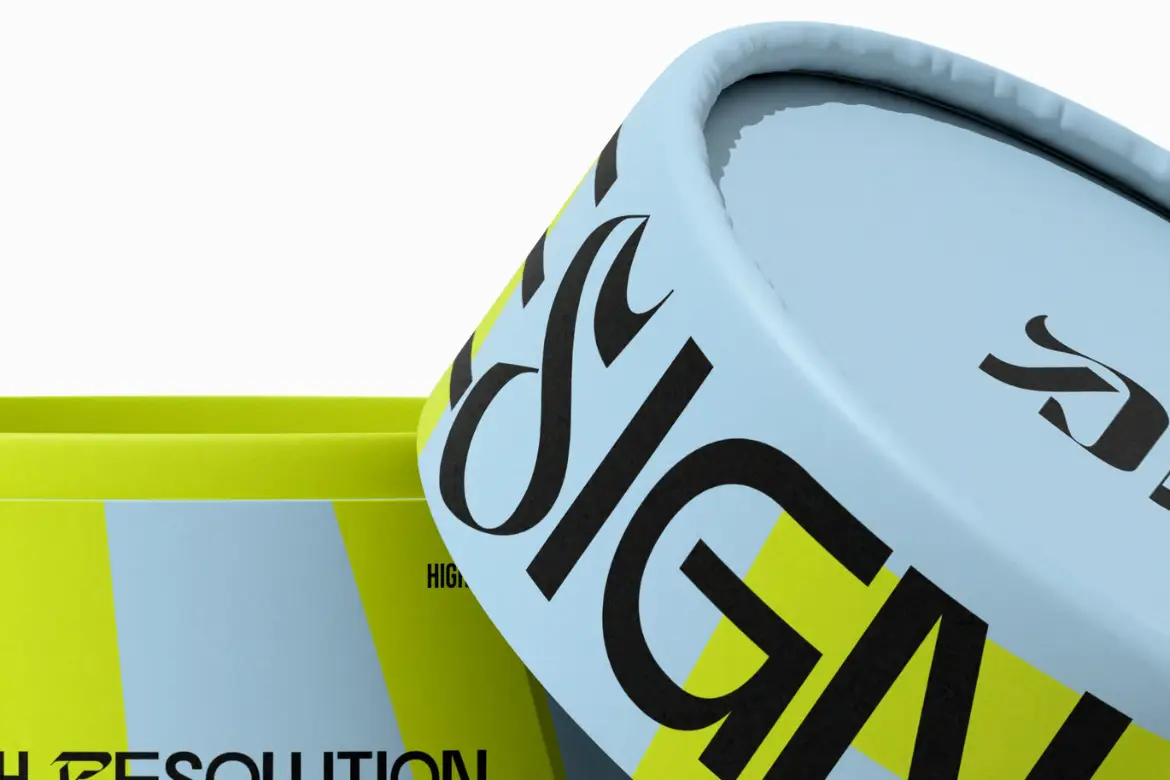 %title插图%num 高分辨率透明背景纸管模型PSD样机