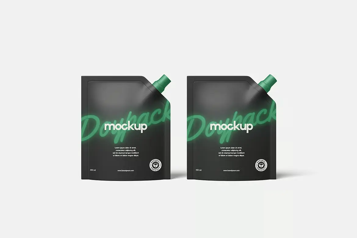 5套食品自立袋PSD样机