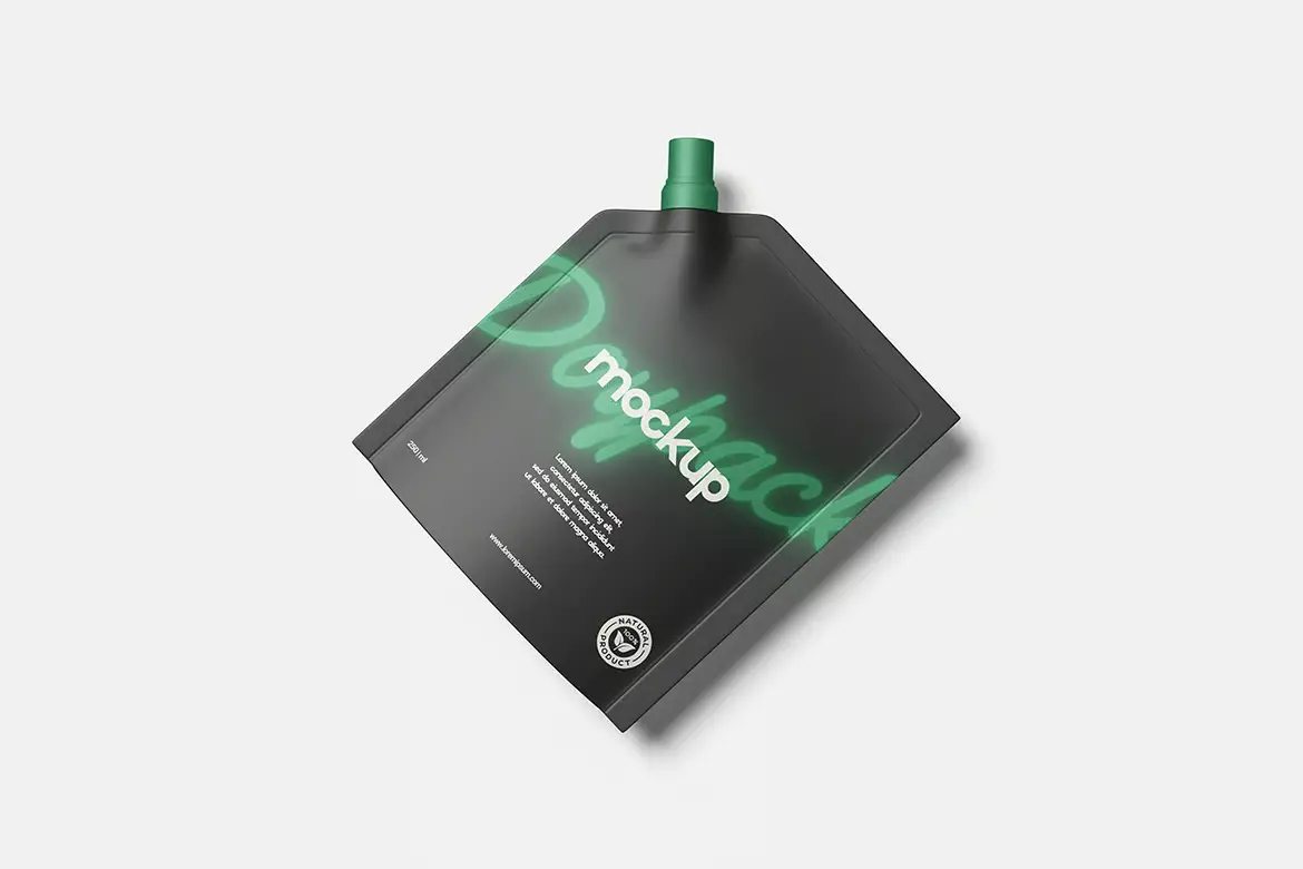 5套食品自立袋PSD样机