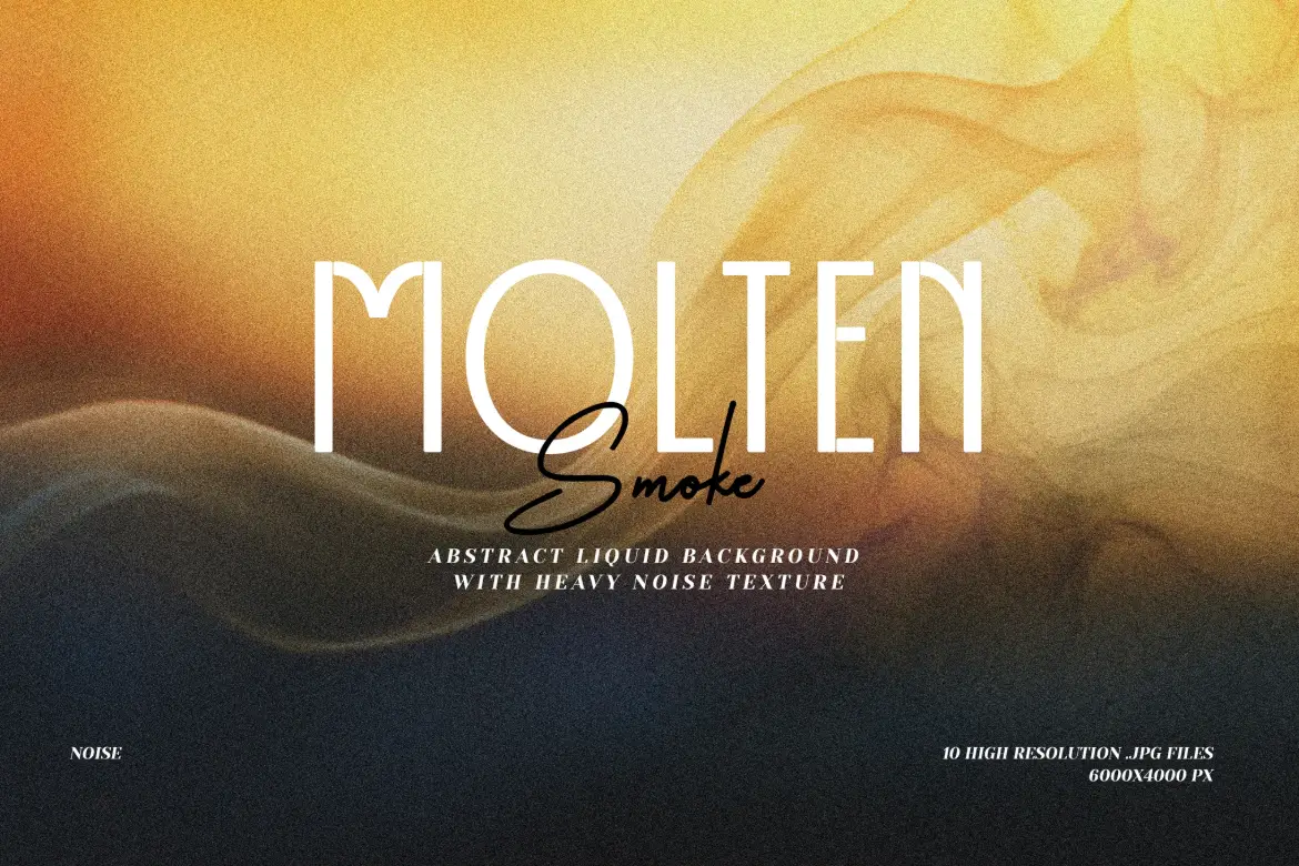 10套熔融烟雾抽象液体背景JPG素材