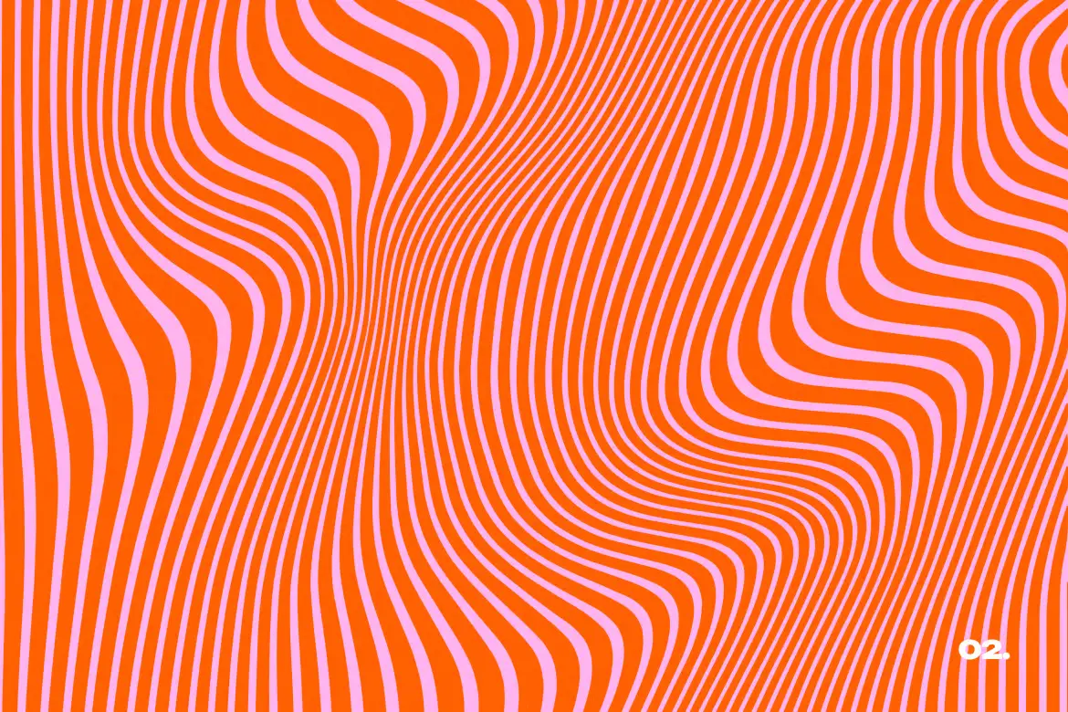 波浪线条抽象背景