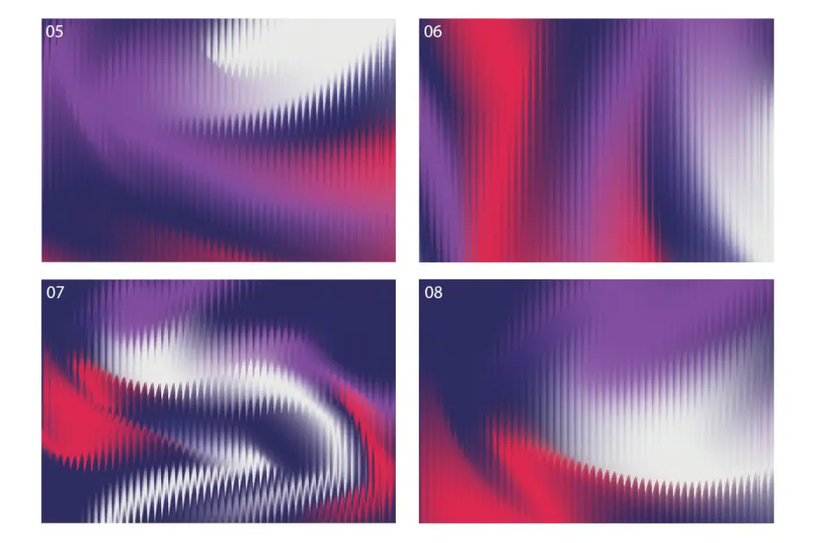 10套以太渐变玻璃纹理背景艺术JPG素材