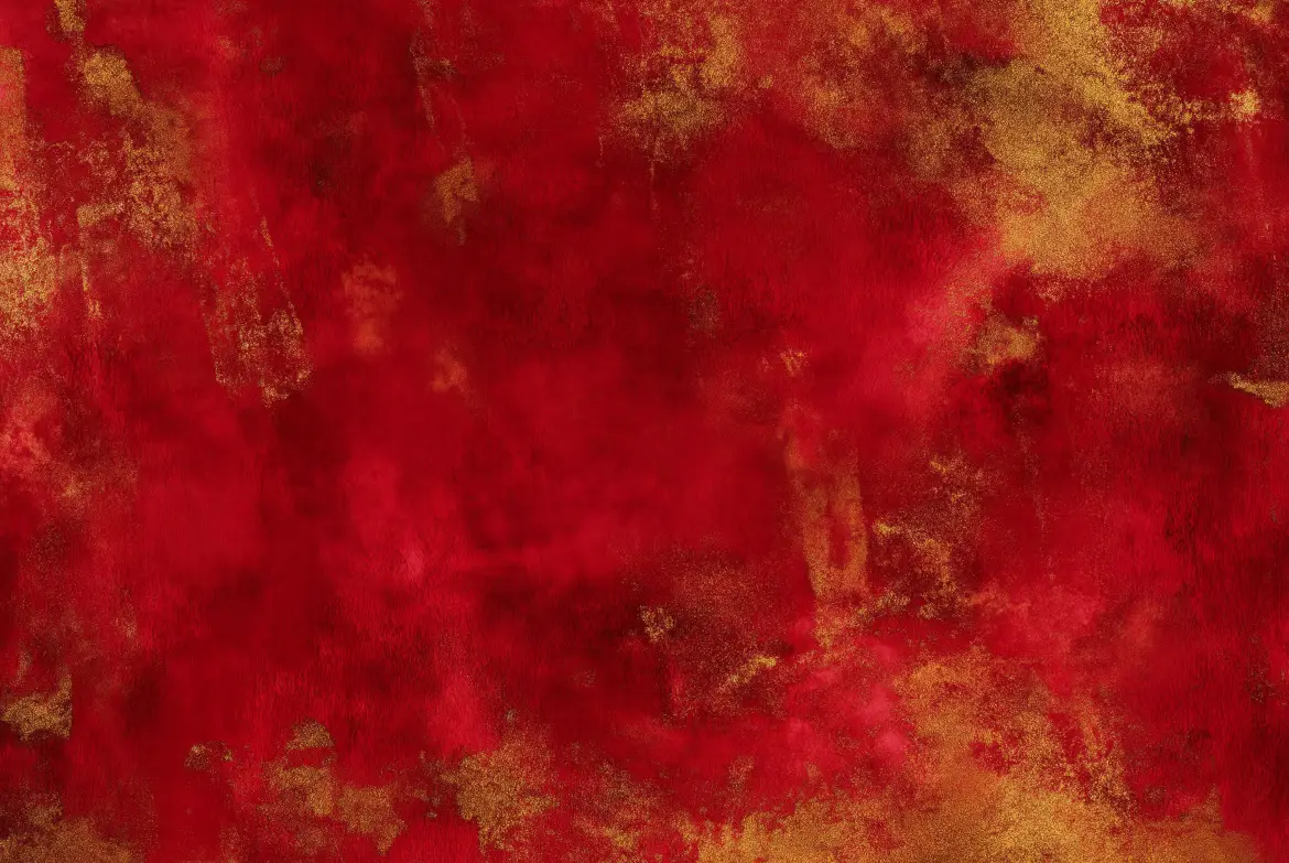 4套圣诞红金色做旧背景JPG素材