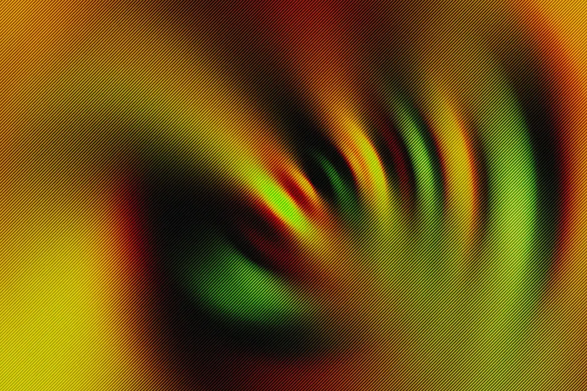 4套抽象波浪渐变复古纹理JPG背景