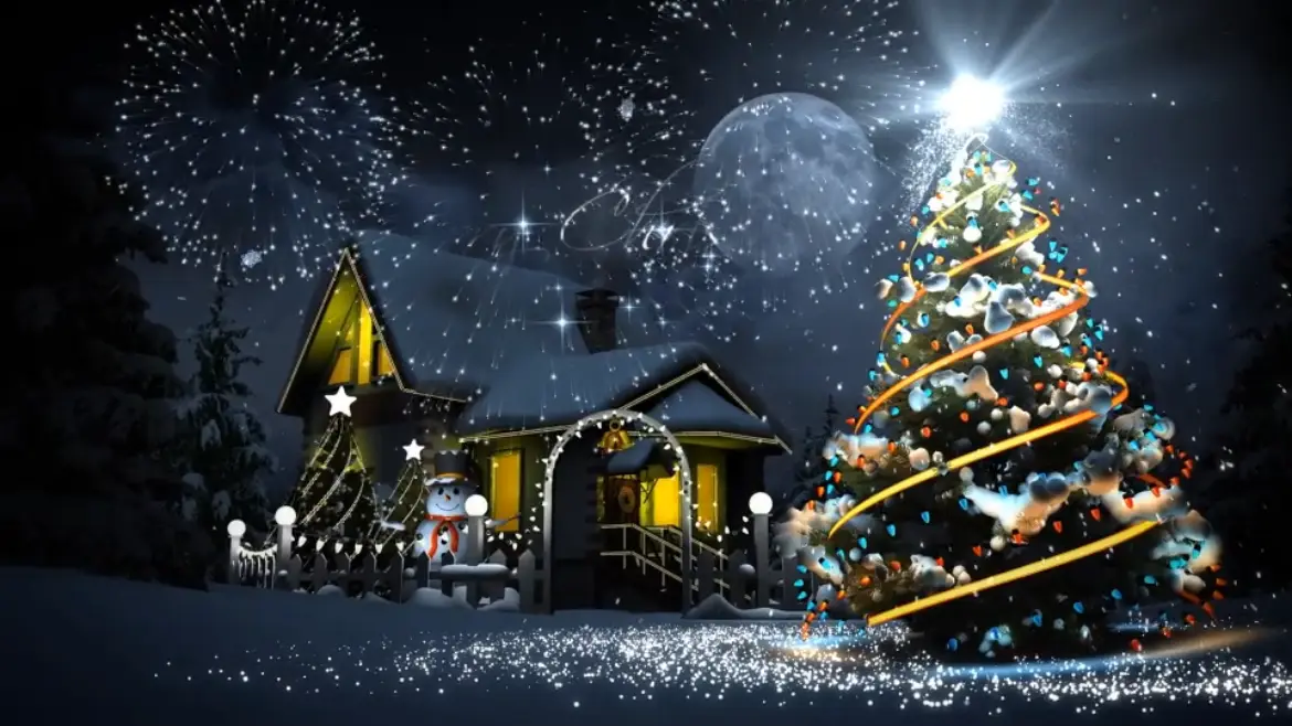 圣诞节节日视频AE模板