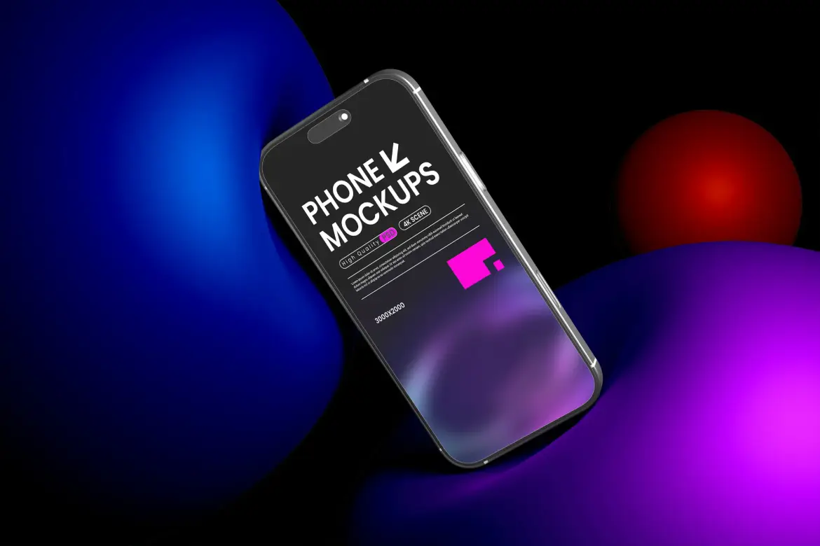 专业手机设计概念PSD模型