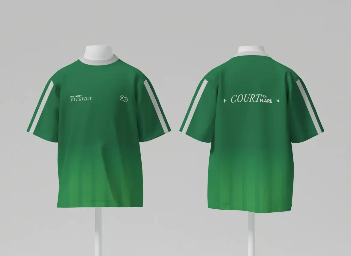 %title插图%num 2套T恤人体模特PSD展示模型