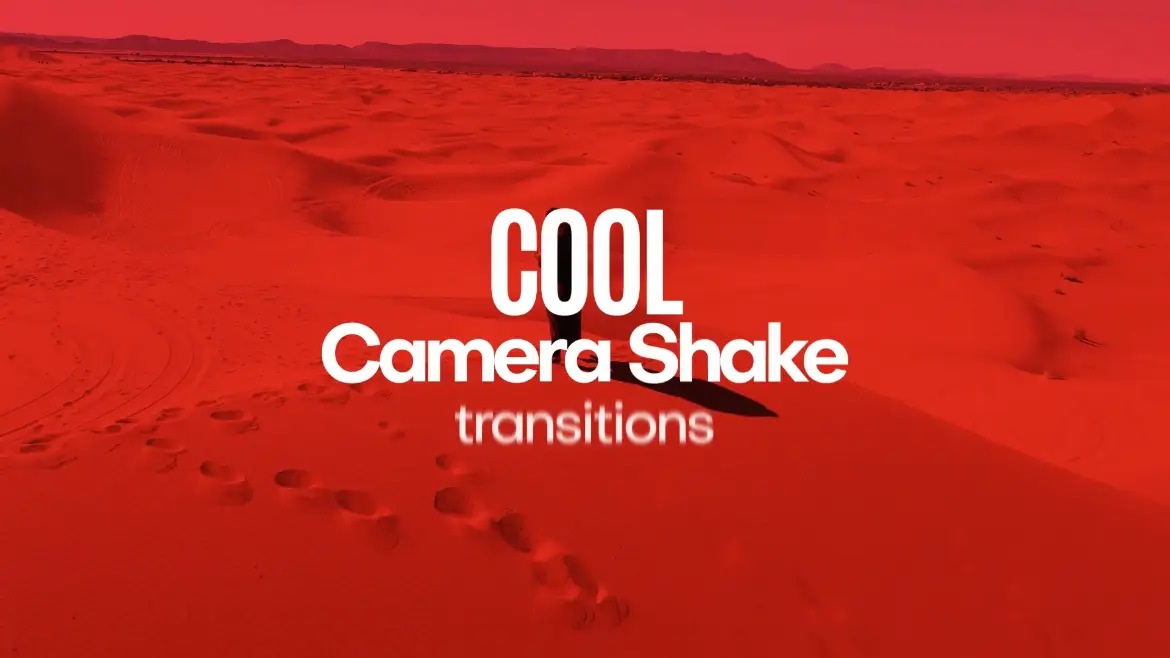 摄像机抖动震动转场AE模板