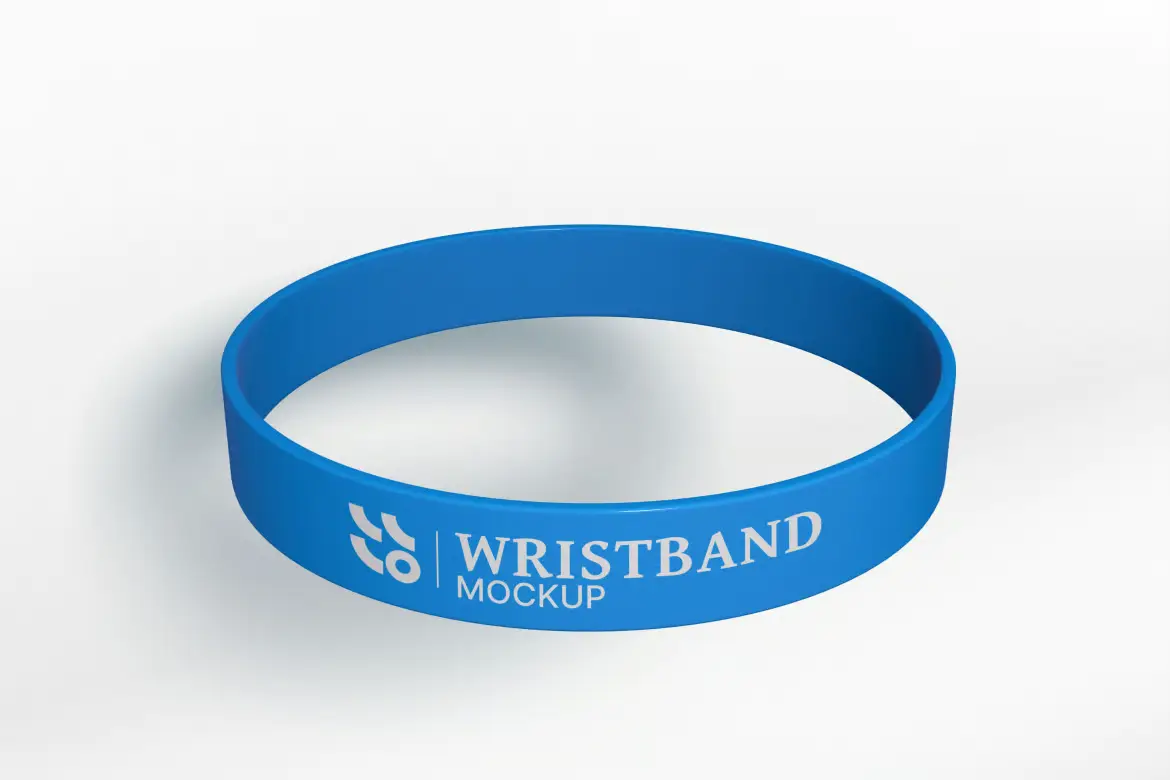 硅胶腕带手环样机PSD模板