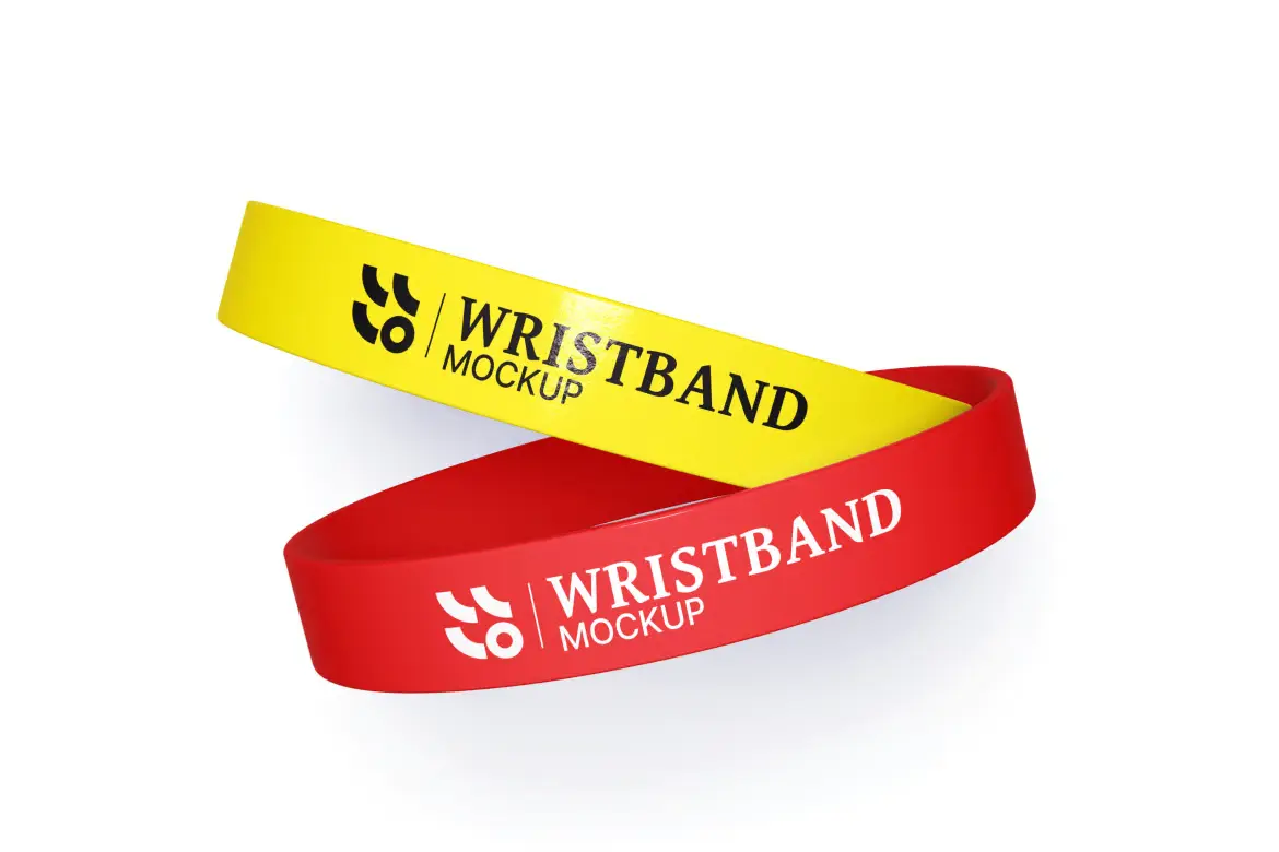 硅胶腕带手环样机PSD模板