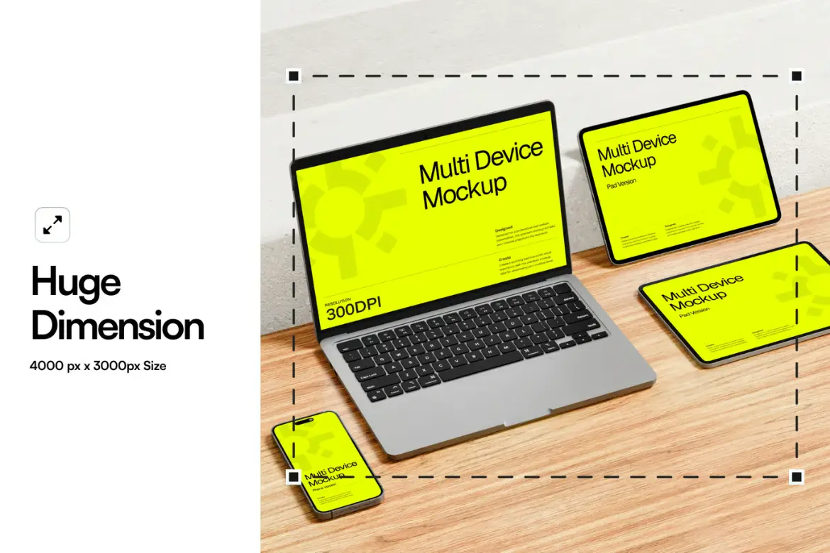 多设备展示样机PSD模板