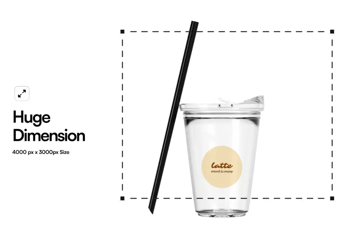 塑料杯饮料杯样机PSD模板