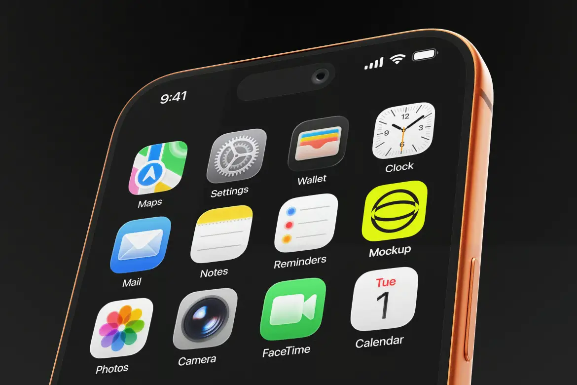 移动应用UI界面样机PSD模板