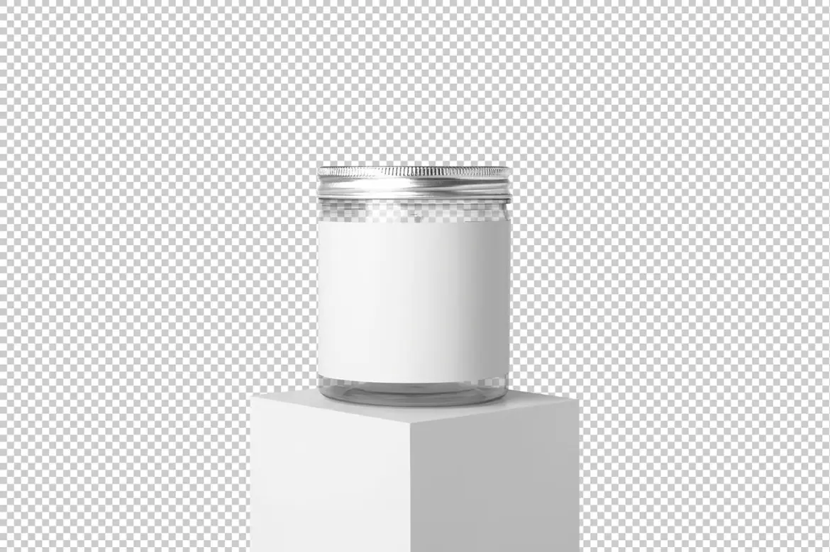 化妆品罐护肤品包装样机PSD模板 Cosmetic Jar Mockup