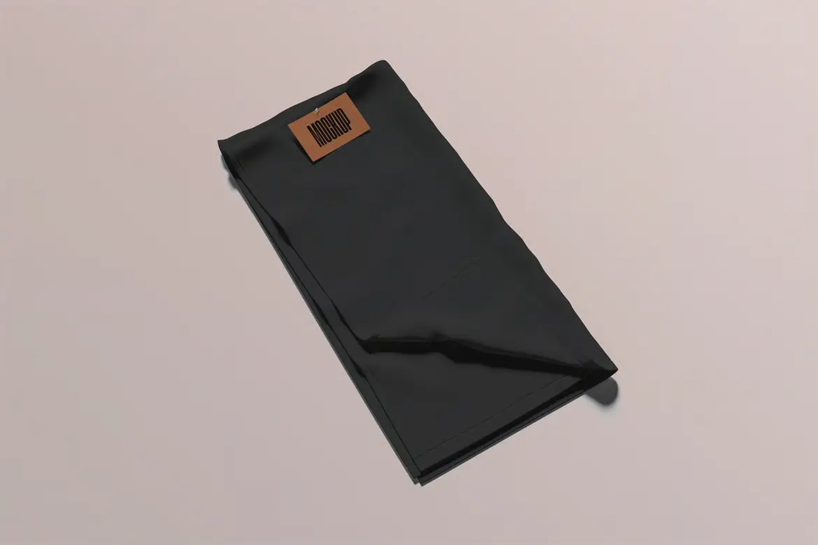 毛巾刺绣印花样机PSD模板 Towel Mockup