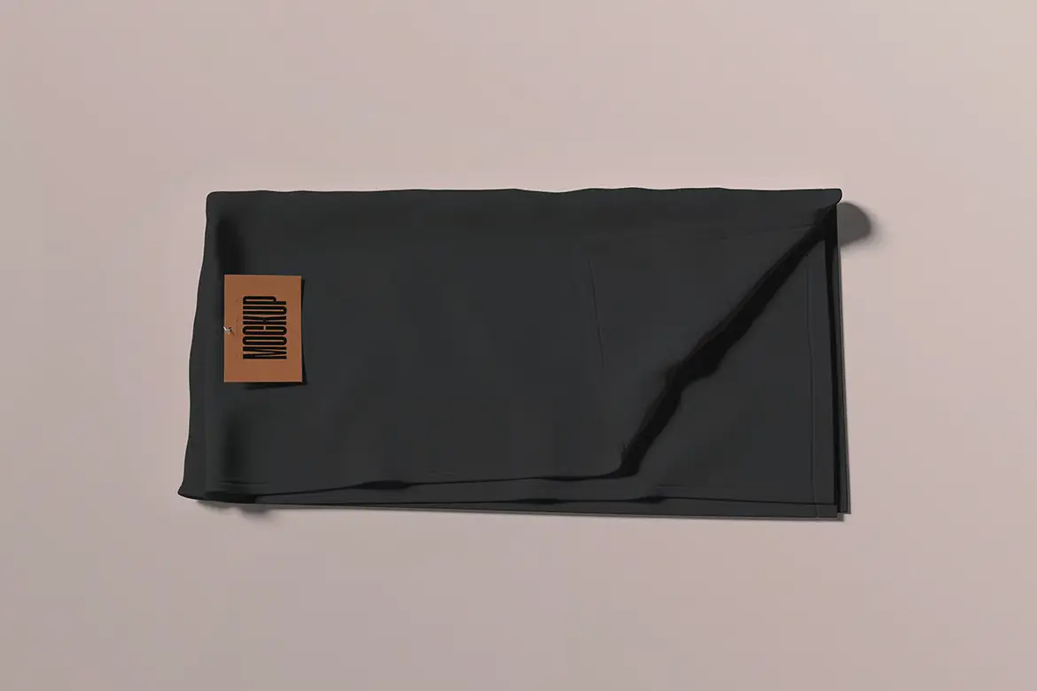 毛巾刺绣印花样机PSD模板 Towel Mockup