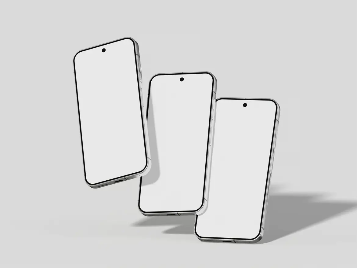 智能手机UI界面样机PSD模板 Smartphone Mockup