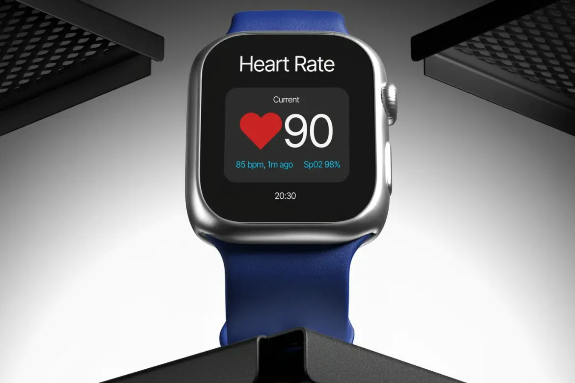 智能手表样机PSD模板 Smart Watch Mockup