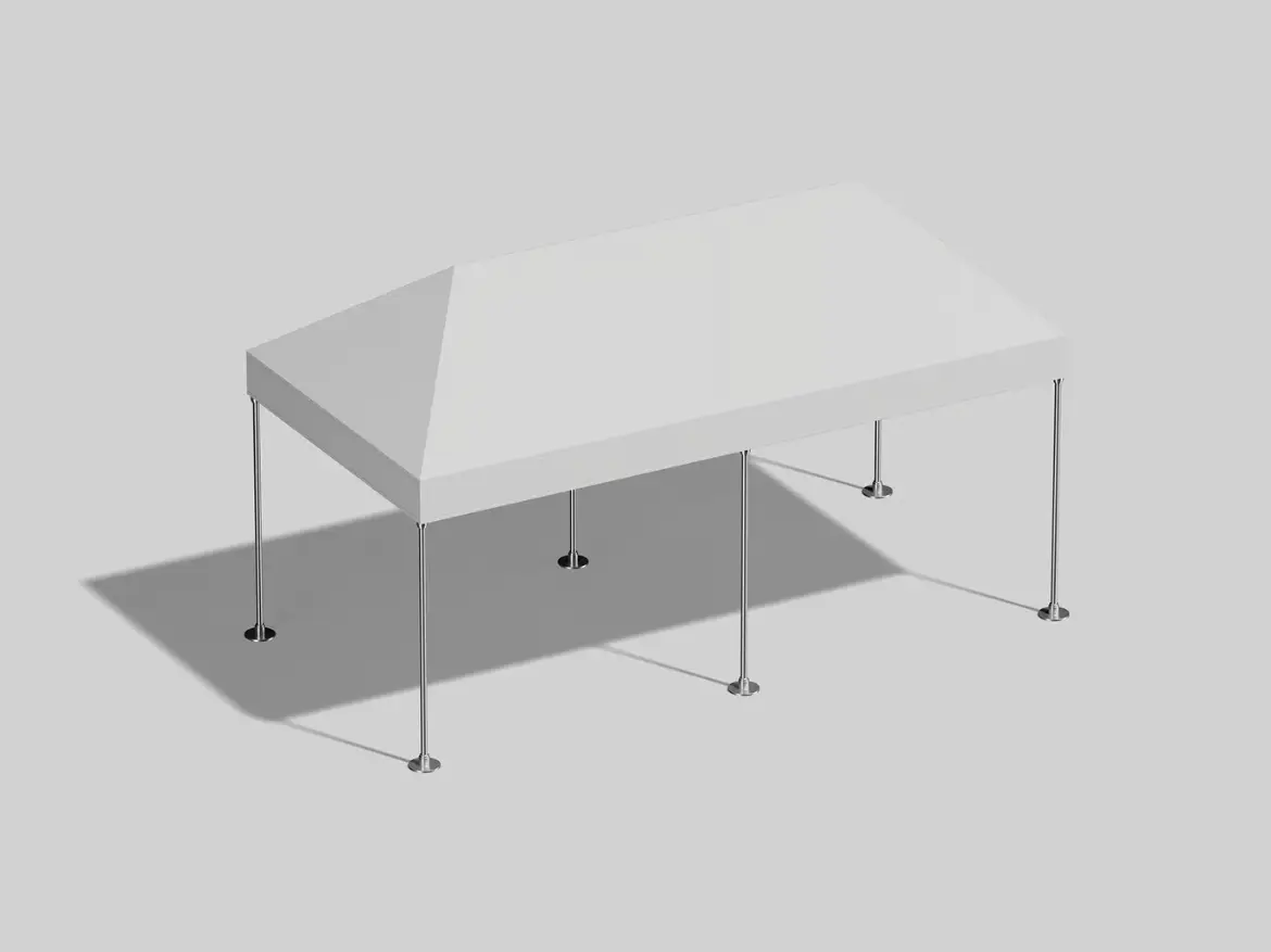 展示帐篷遮阳棚样机PSD模板 Display Tent Mockup