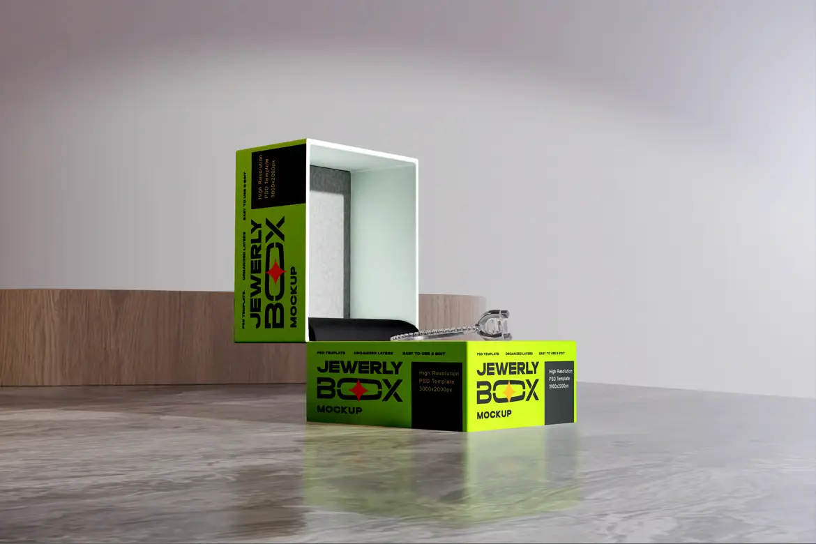 %title插图%num 珠宝首饰样机PSD模板 Jewerly Mockup