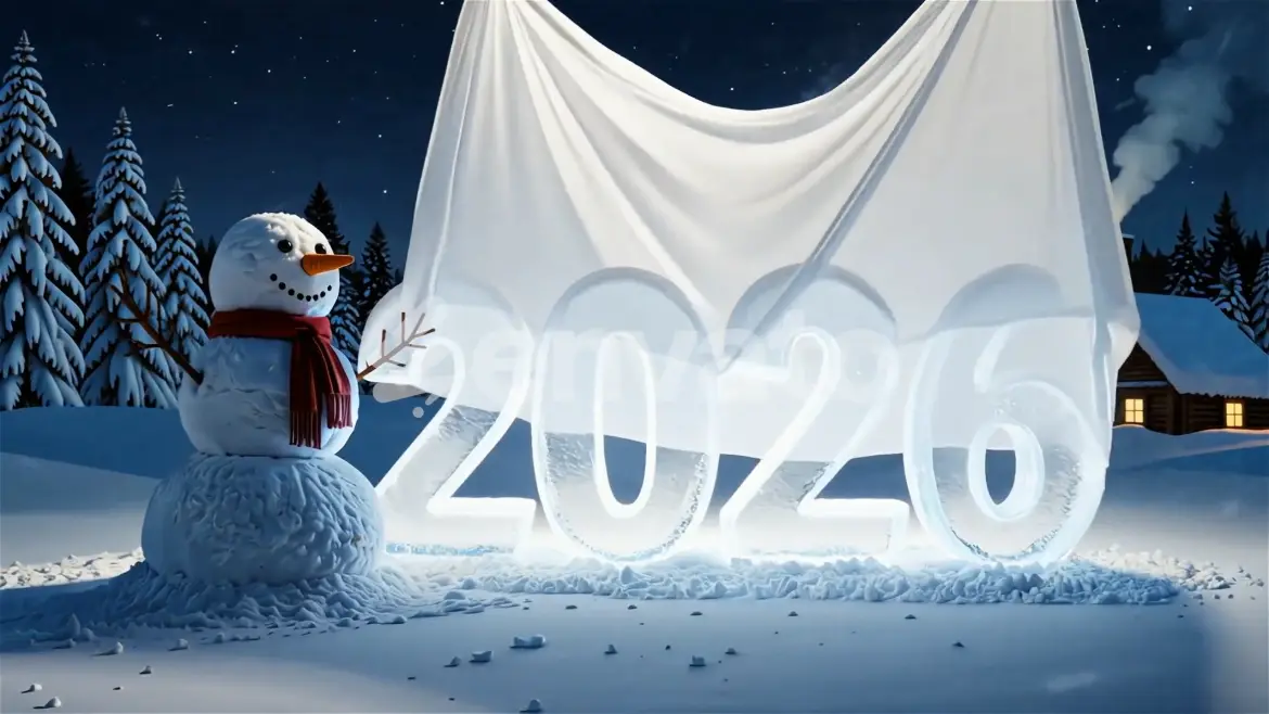 新年快乐AE片头模板 Happy New Year