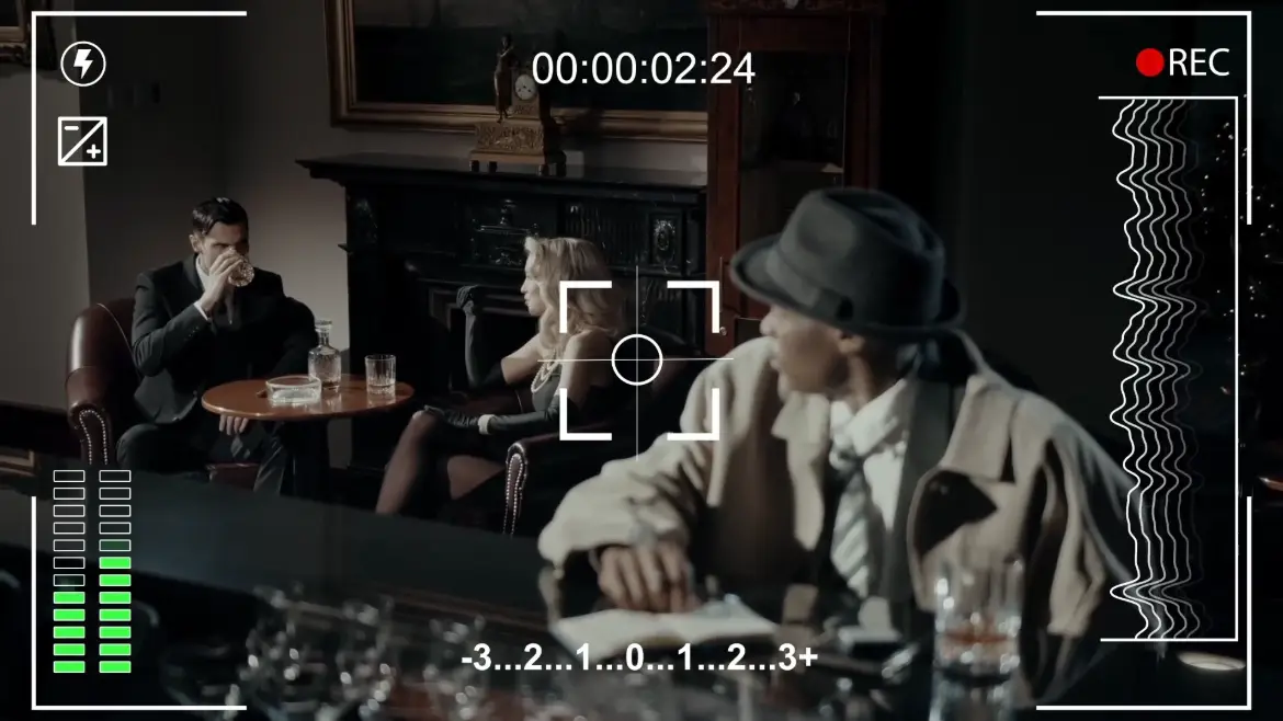 摄像机取景器录制框AE模板 Video Camera Viewfinder Recording Frame