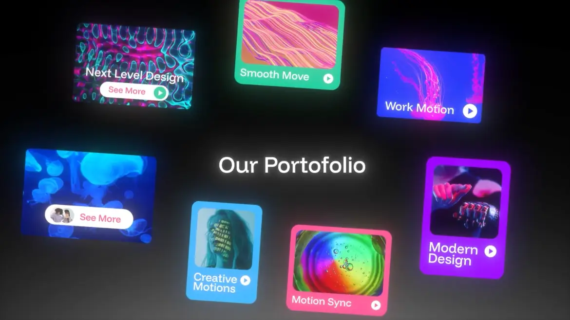 AI SaaS产品宣传片AE模板