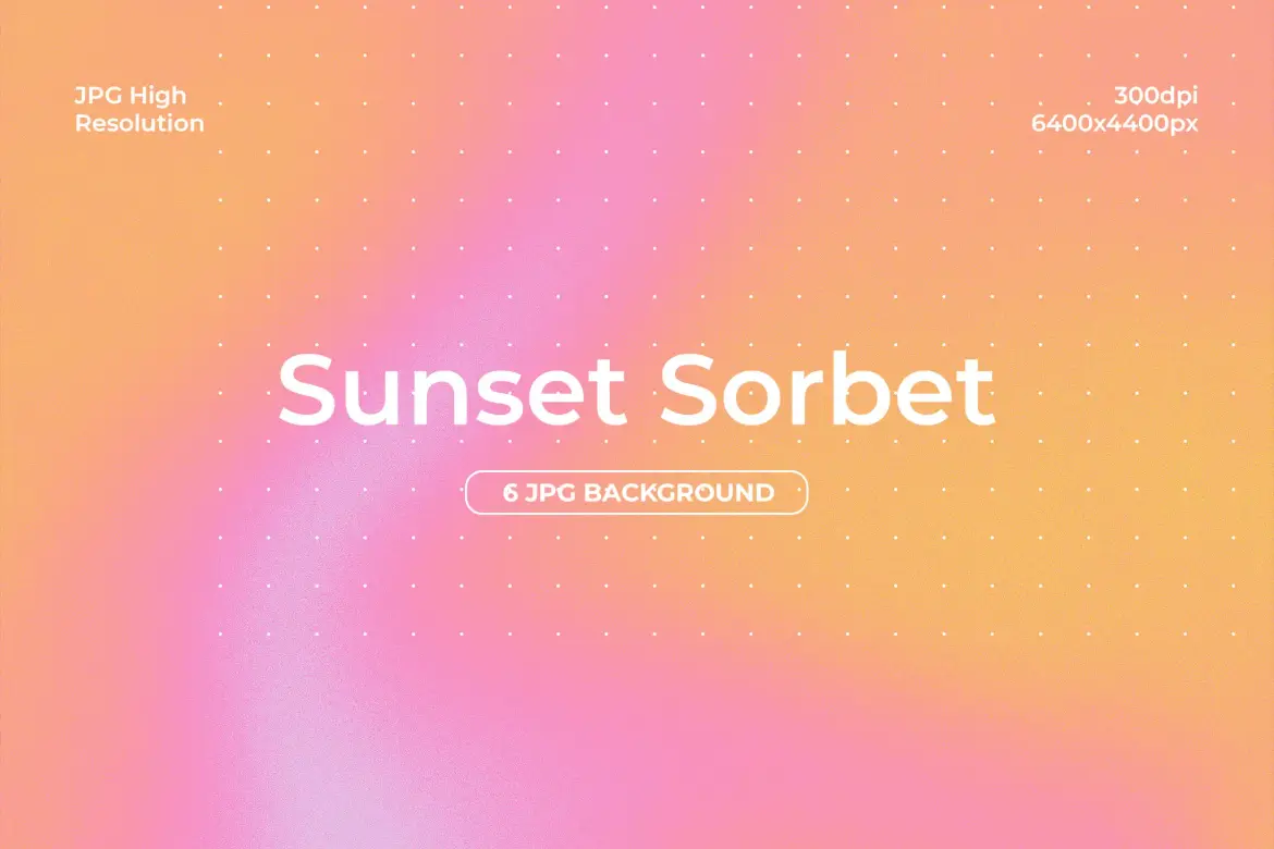 6款日落橘粉柔和渐变背景图