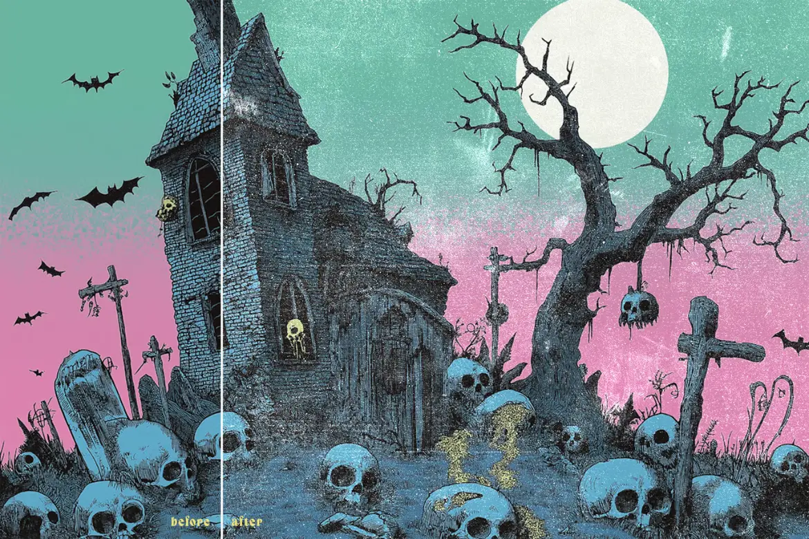 16款垃圾摇滚做旧噪音纹理