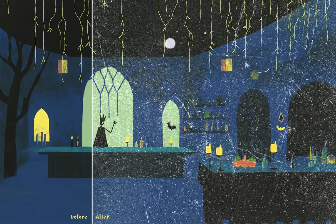 16款垃圾摇滚做旧噪音纹理