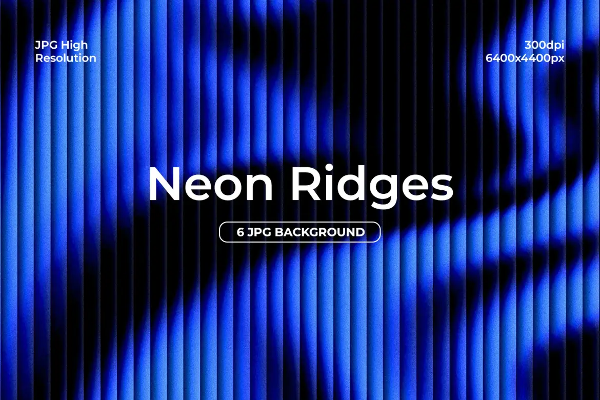 6款霓虹脊线光效背景图