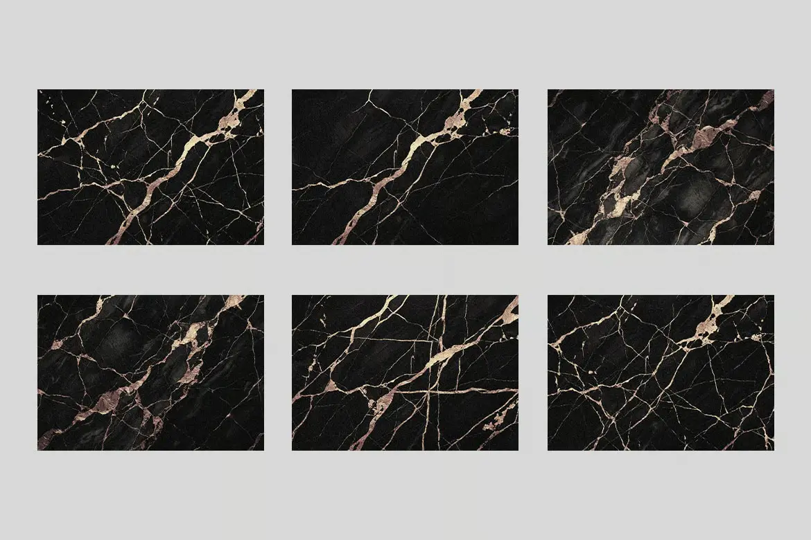 6款日蚀大理石深色背景纹理