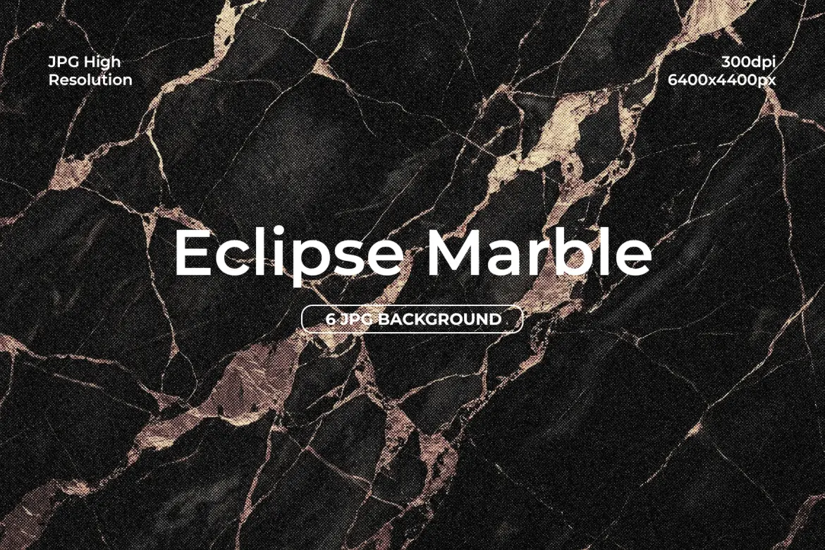 6款日蚀大理石深色背景纹理