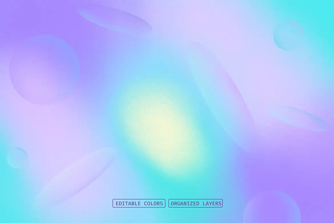 宇宙光辉渐变背景