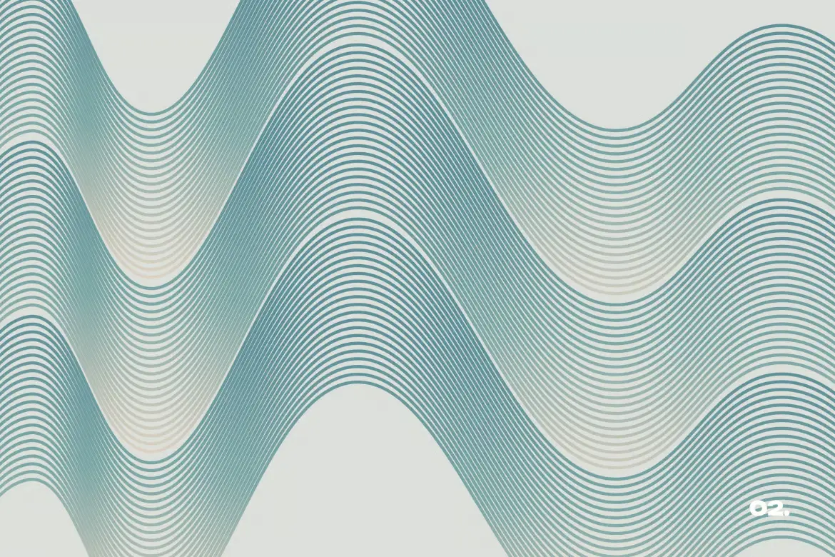 5款水线流抽象线条背景图PNG高清