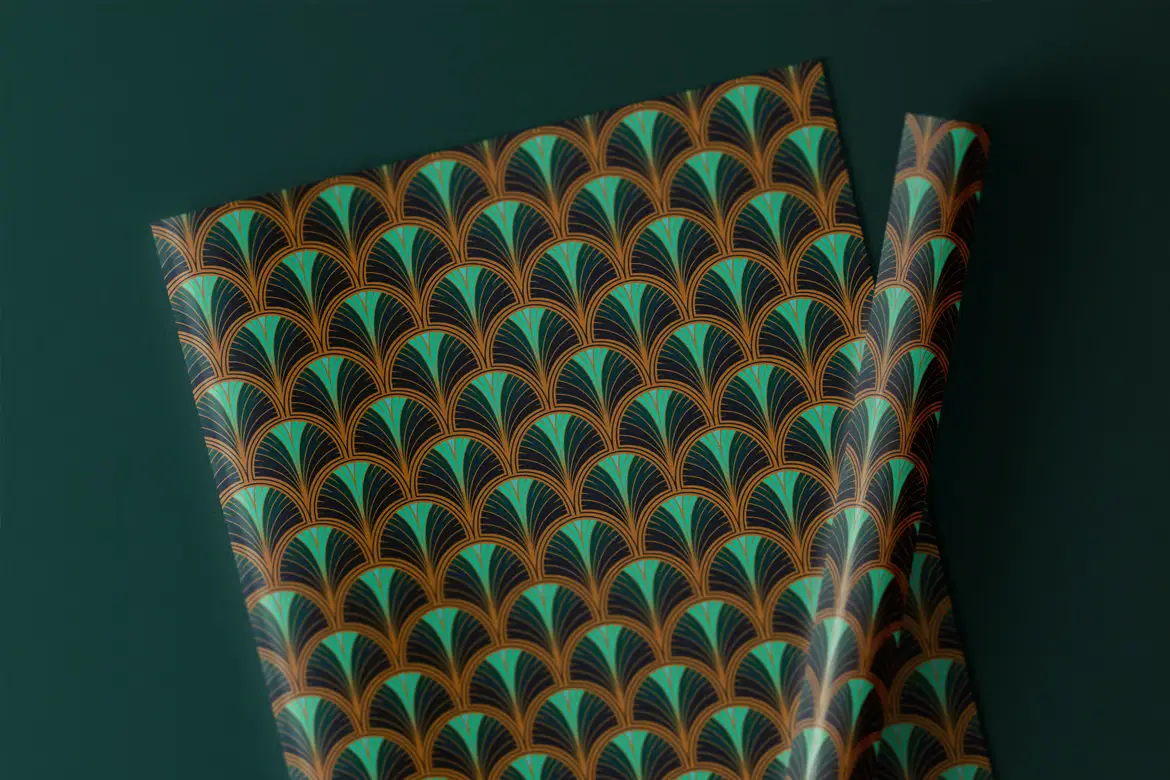 装饰艺术复古无缝图案