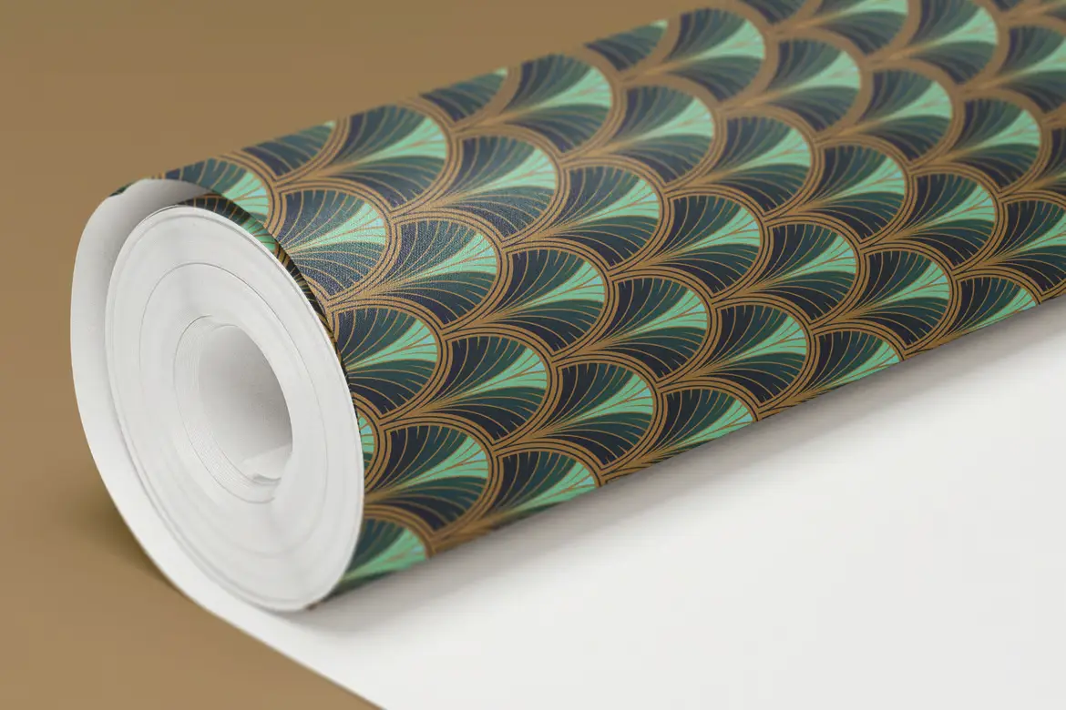 装饰艺术复古无缝图案