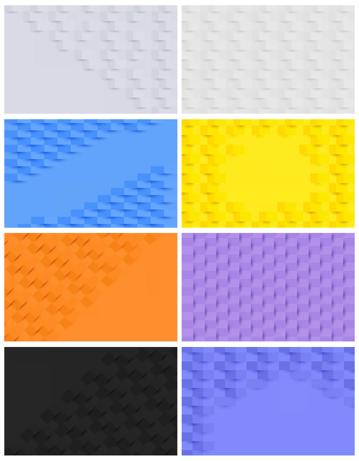 10套极简波形几何矢量背景AI/EPS源文件