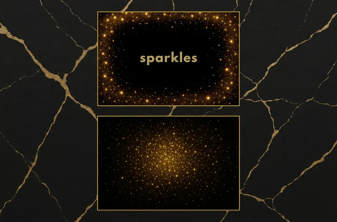 35款节日箔金色散景背景图JPG高清