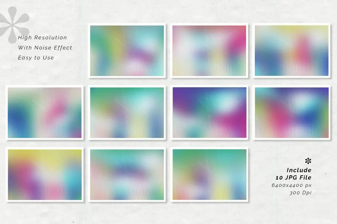 %title插图%num 10款色阶渐变纹理背景图JPG高清