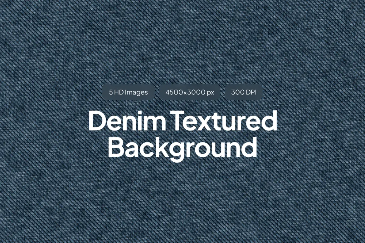 5款牛仔布纹理背景PNG高清