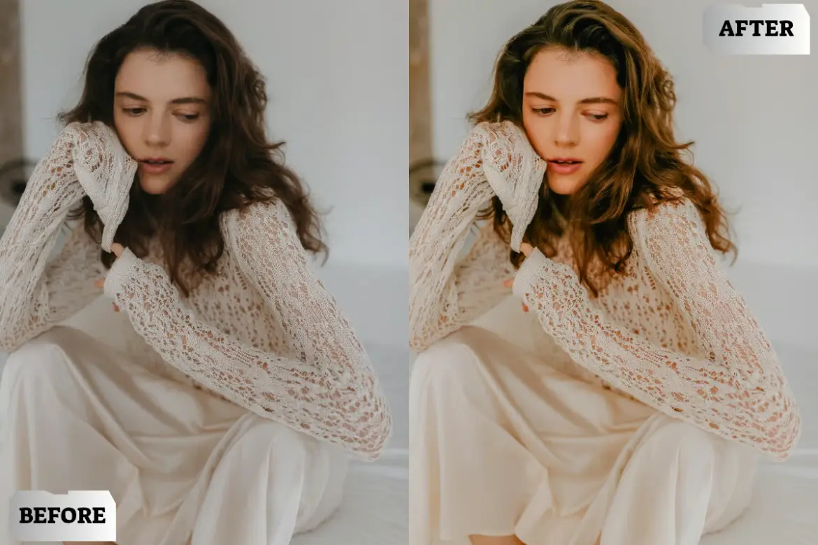 闪光胶片Lightroom预设包复古时尚人像旅行生活摄影调色滤镜