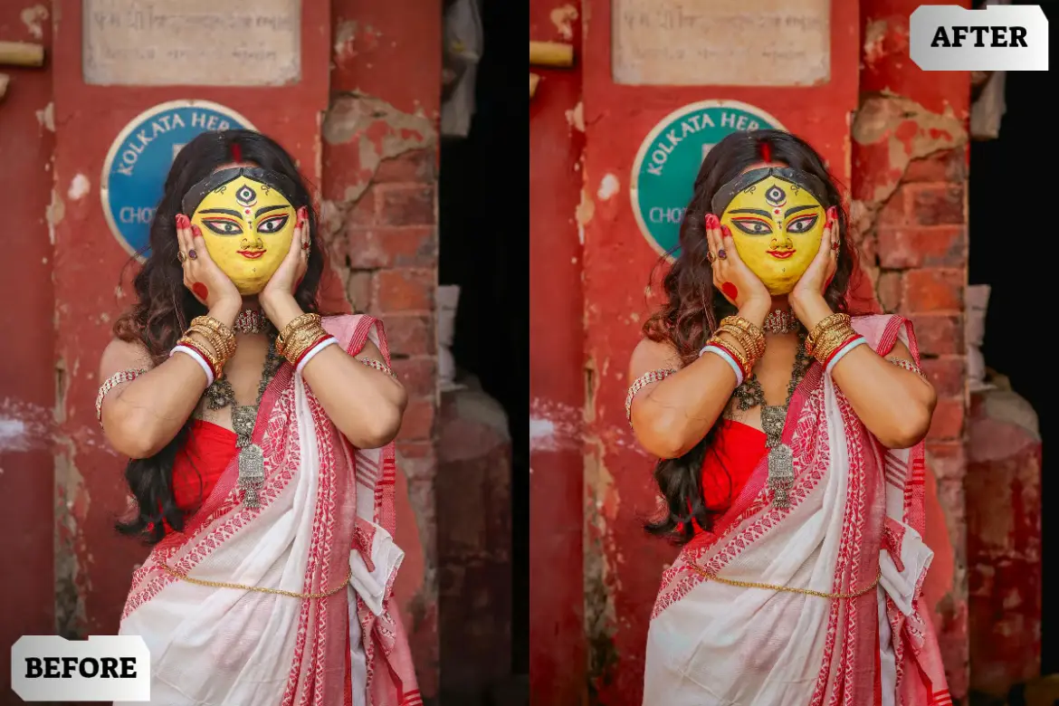 九夜节Lightroom预设包印度节日人像旅行生活摄影调色滤镜