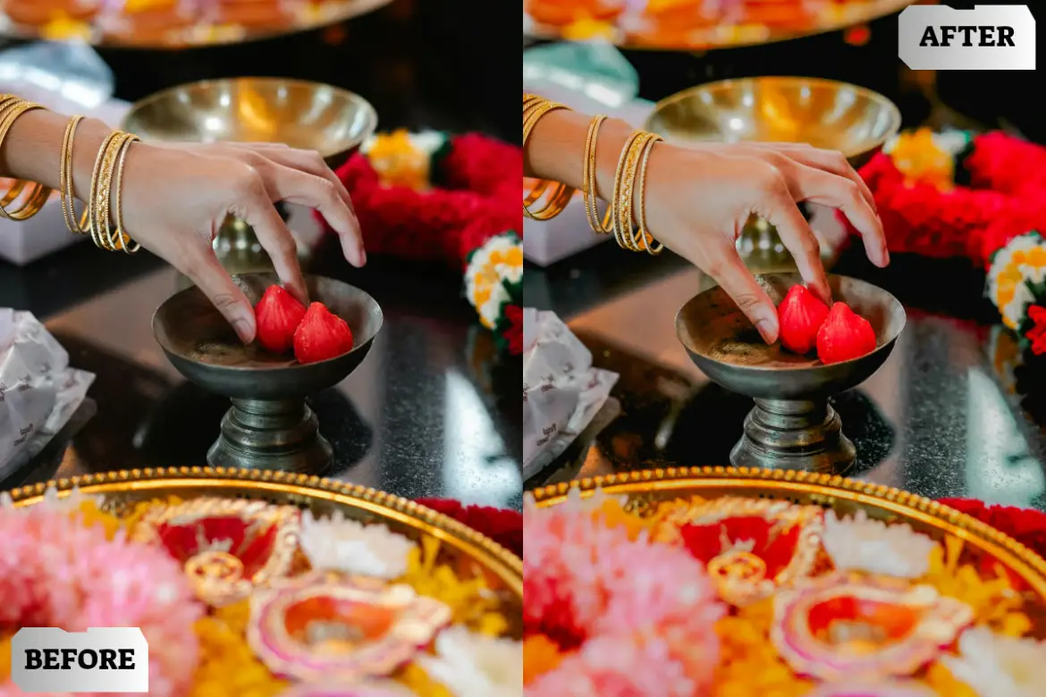 九夜节Lightroom预设包印度节日人像旅行生活摄影调色滤镜