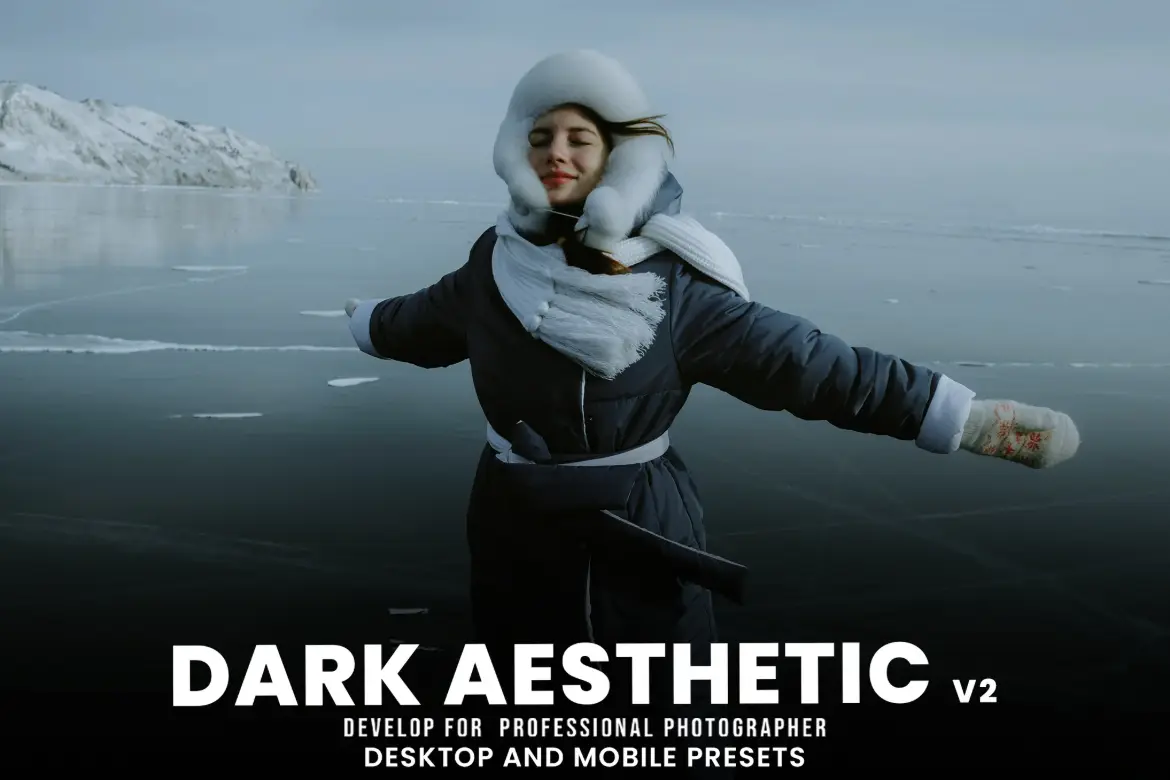 暗调美学Lightroom预设专业情绪电影感肖像街拍LR/PS调色滤镜