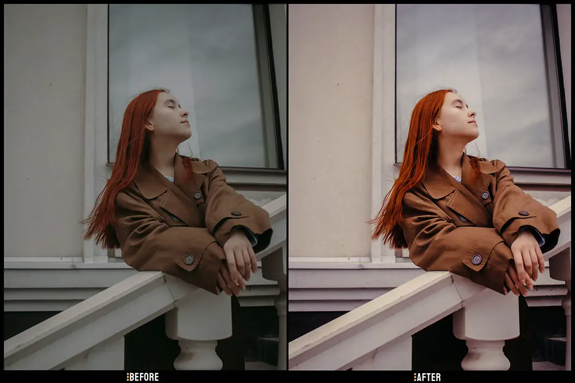 暖粉色调Lightroom预设温柔ins风人像生活LR/PS调色滤镜