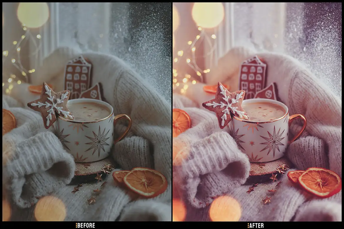 暖粉色调Lightroom预设温柔ins风人像生活LR/PS调色滤镜