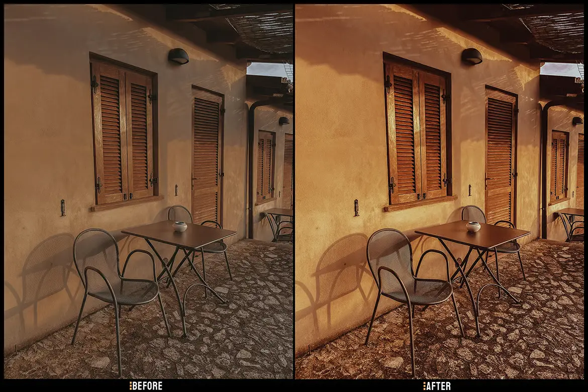 猩红暖调Lightroom预设电影感人像旅拍LR/PS调色滤镜