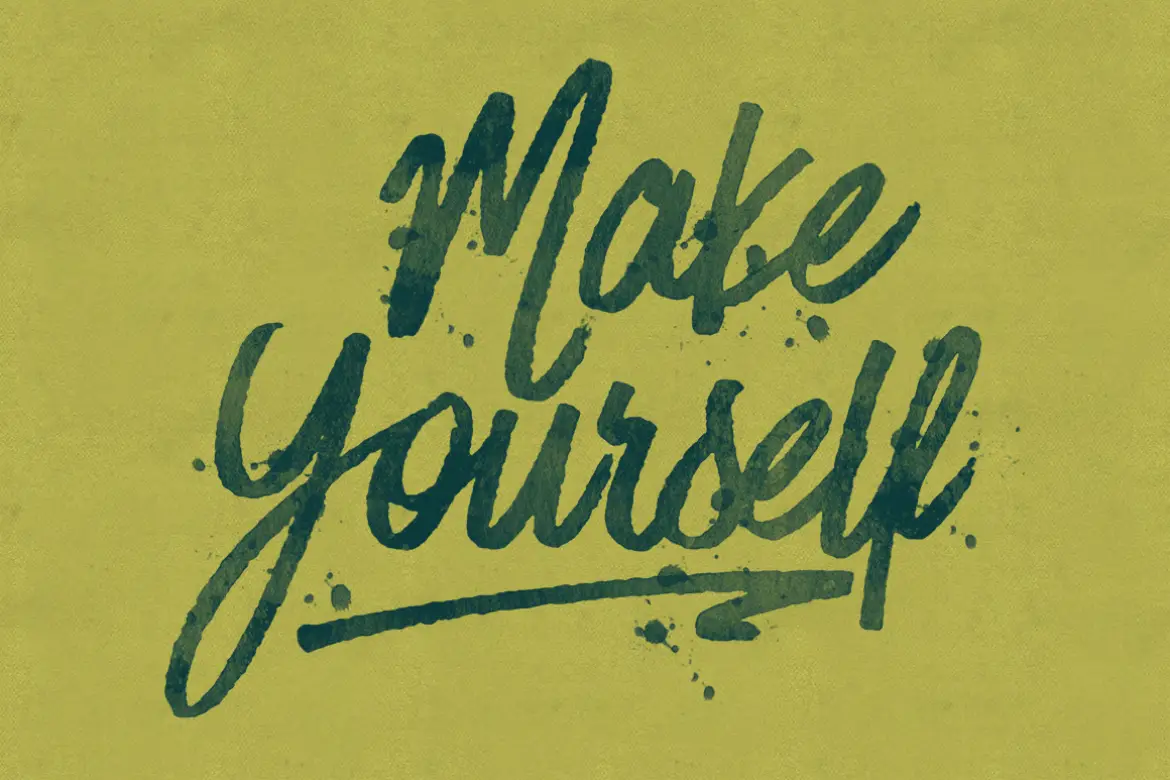 水墨浸染PS特效模板套装动态墨迹笔刷纹理纸张可编辑PSD素材