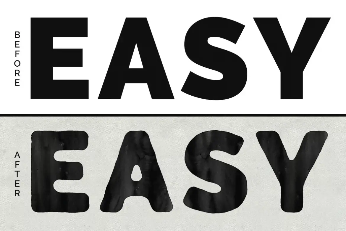 水墨浸染PS特效模板套装动态墨迹笔刷纹理纸张可编辑PSD素材